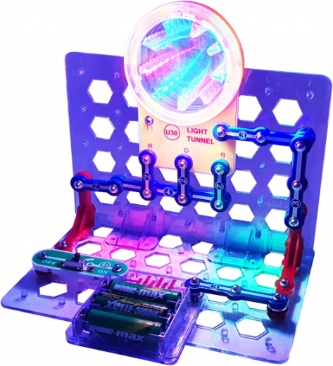 Construisez un tunnel lumineux et des effets 3D éclatants