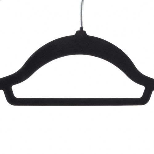 Porte-manteaux 20pcs - Noir Ruhhy 22536