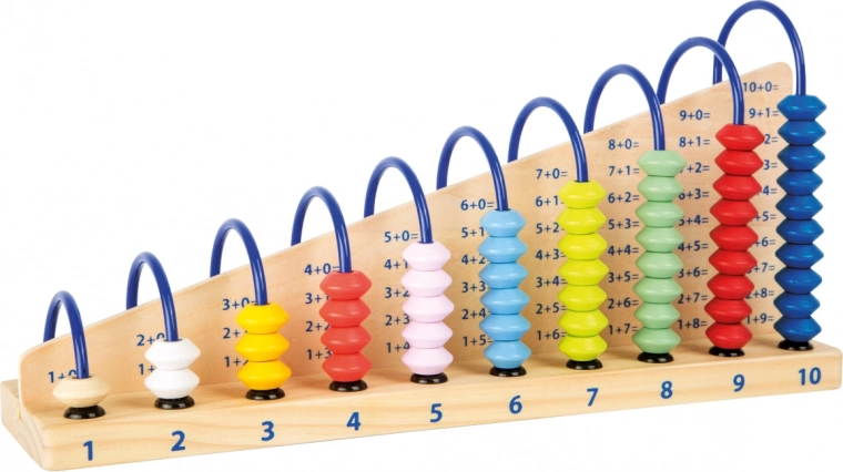 Calcul ludique avec des perles colorées