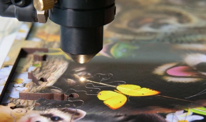 Puzzle en bois La France de Lavande 2en1