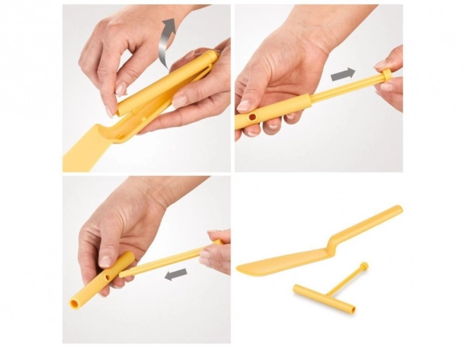 Spatule et rouleau à crêpes
