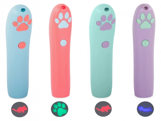 Jouet laser pour chats avec lumière LED