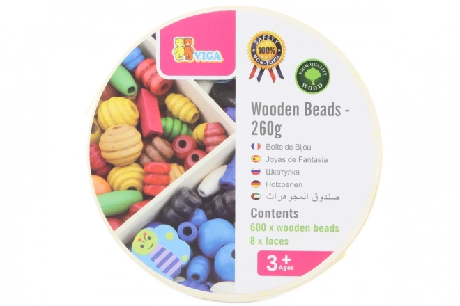 Perles en bois