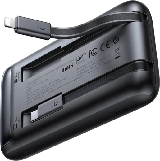 Câble Lightning intégré à portée de main