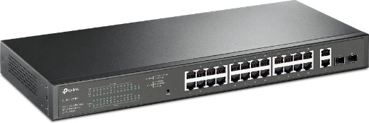 Uplink flexible : 2× RJ45 gigabit et 2× SFP