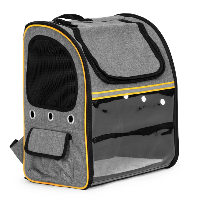 Grand, résistant, sac à dos pliable pour le transport de chats et de chiens