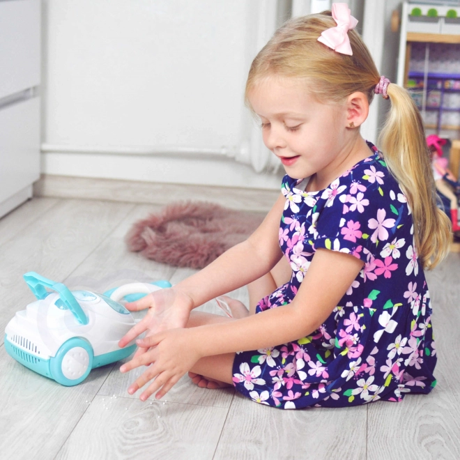Aspirateur pour enfants avec sons et lumière Kruzzel bleu