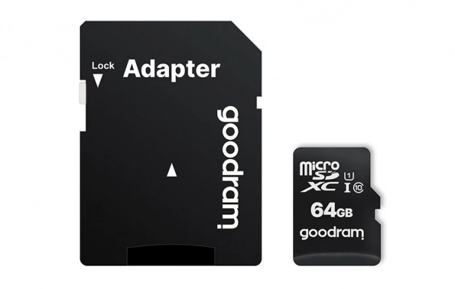 Carte mémoire Goodram microSD 64GB