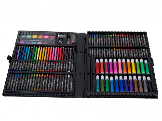 Ensemble de dessin et de peinture 168 pièces avec mallette