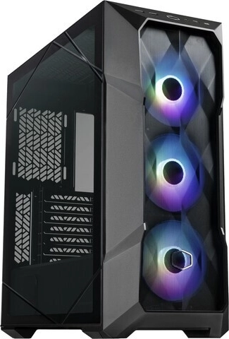 Boîtier PC MasterBox TD500 V2 Mesh avec fenêtre ARGB noir