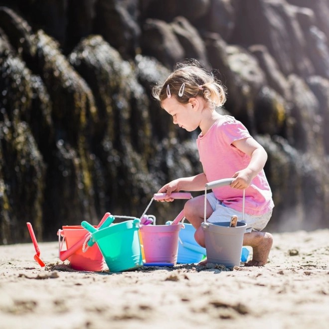 Bigjigs Toys Seau de plage bleu