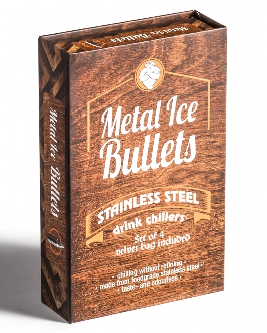 Balles métalliques pour rafraîchir les boissons