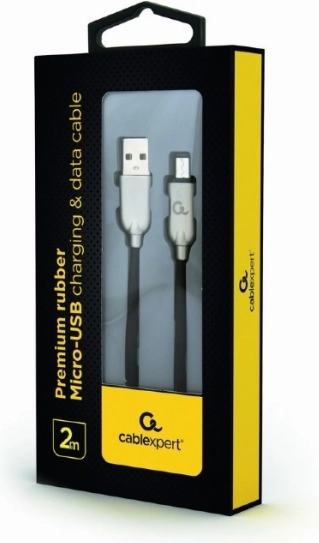 Câble Micro USB 2 m noir