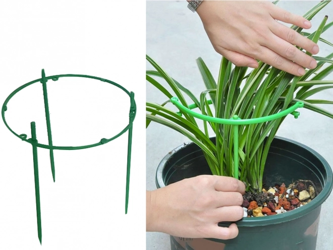 Support circulaire pour fleurs en pot