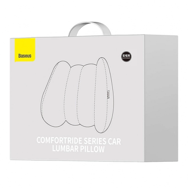Coussin ergonomique pour soutien lombaire Baseus ComfortRide noir