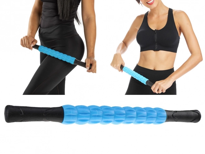 Rouleau de massage 360 pour le dos et les jambes, soulagement des douleurs dorsales