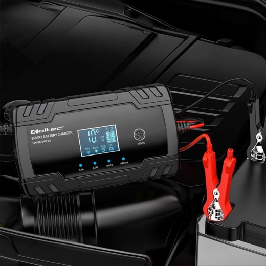 Grand écran LCD et fonctionnement multi-modes 12V/24V