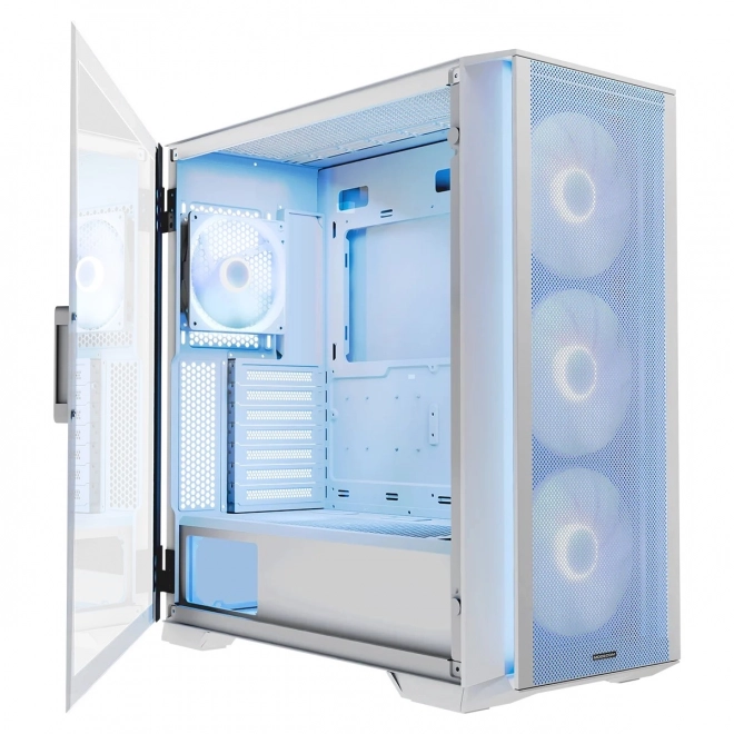 Boîtier d'ordinateur Horizon ARGB Flow Midi Blanc