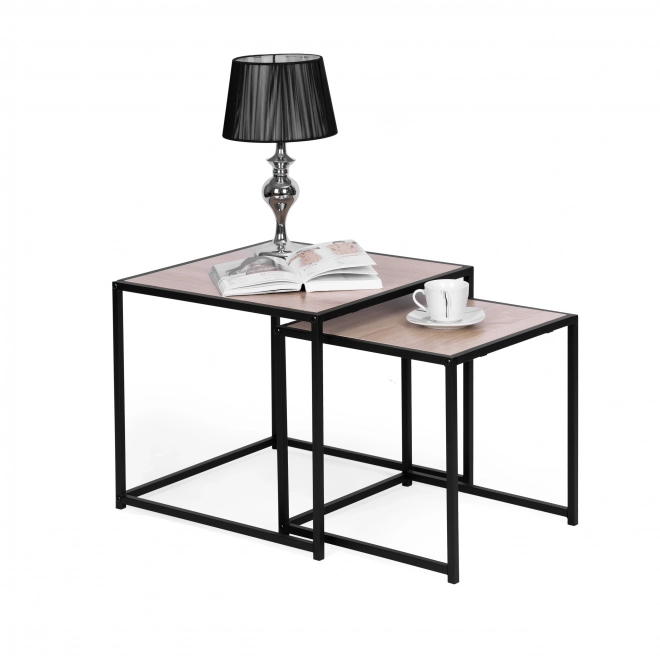 Ensemble de 2 tables de conférence, design Loft