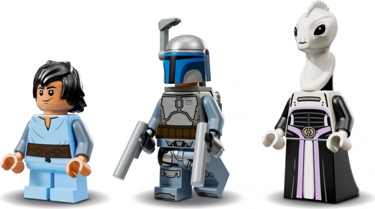 Trois minifigurines emblématiques