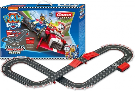 Circuit automobile Carrera GO Pat’ Patrouille 4,3 m