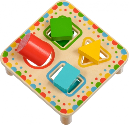 Planche en bois stable sur pieds