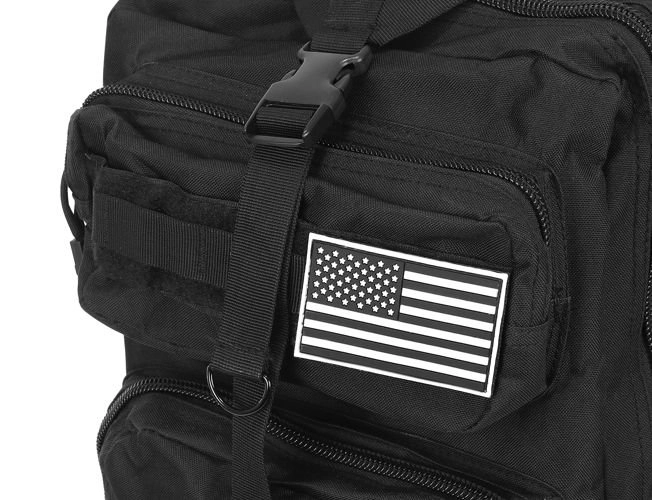 Grand sac à dos militaire noir XL