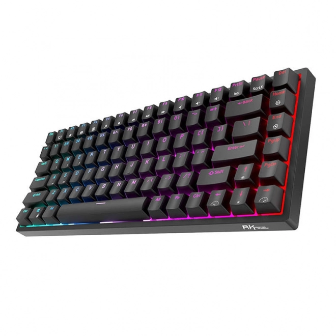 Clavier mécanique sans fil Royal Kludge RK84 avec rétroéclairage RGB et commutateurs rouges