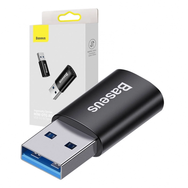 Adaptateur Baseus USB-A vers USB-C – Noir