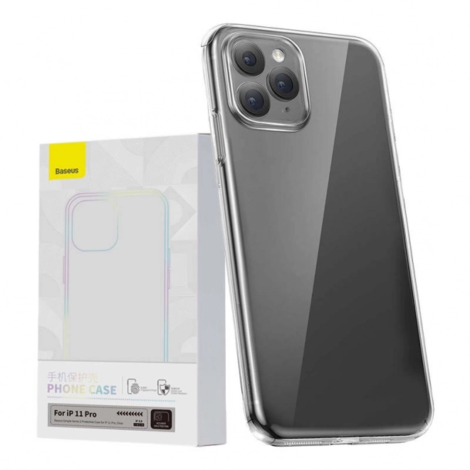 Coque transparente Baseus Simple pour iPhone 11 Pro