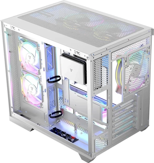 Sept ventilateurs ARGB et contrôleur intelligent