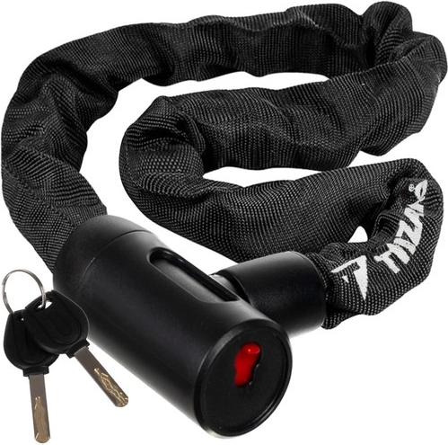 Chaîne en acier robuste avec protection textile