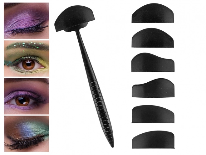 Ensemble de pochoirs en silicone pour eyeliner