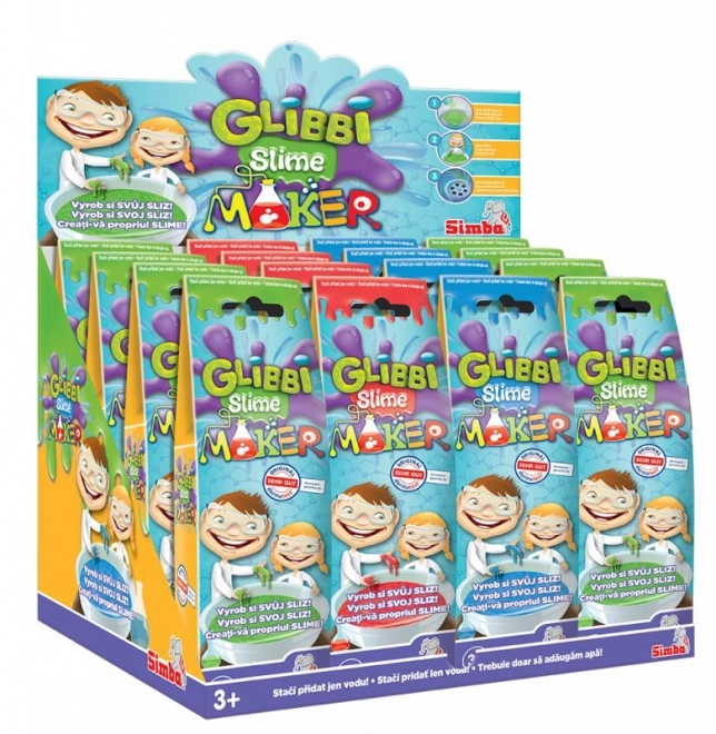 Glibbi Slime Maker sliz, 3 types