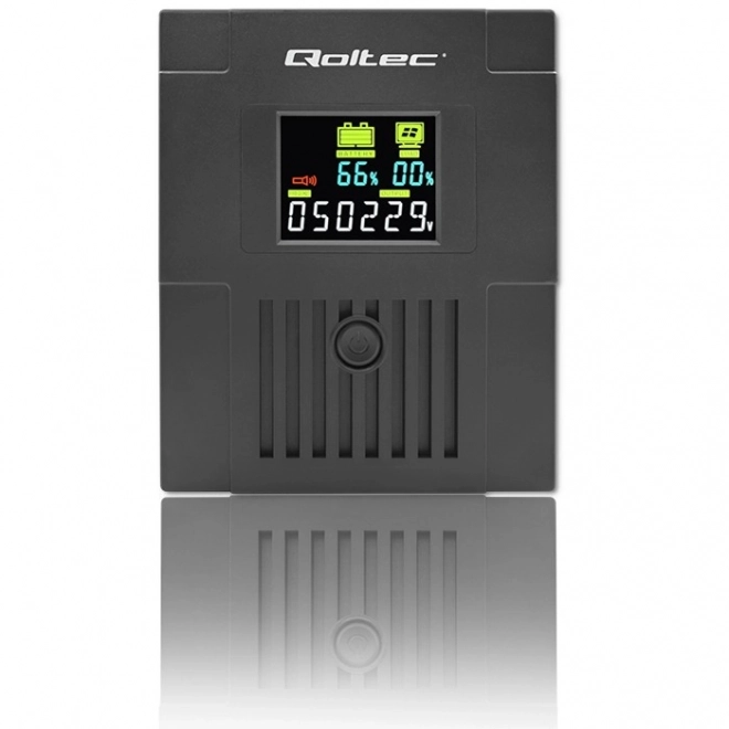 Source d'alimentation de secours Qoltec UPS 2000VA 1200W avec LCD et USB