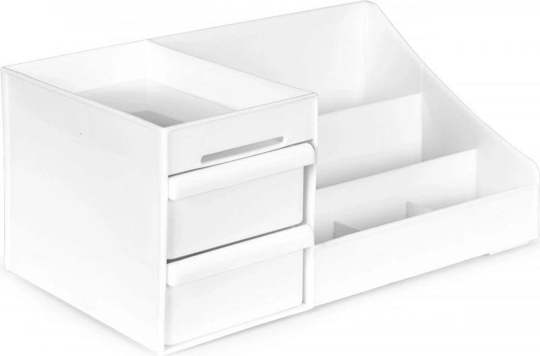 Deux tiroirs pour un rangement discret