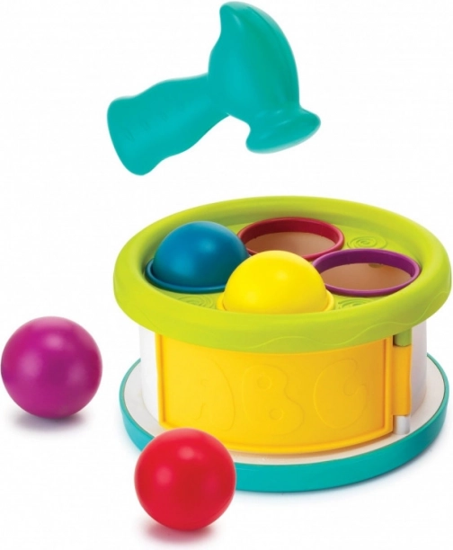 B kids Tambour avec boules à trier pour enfants