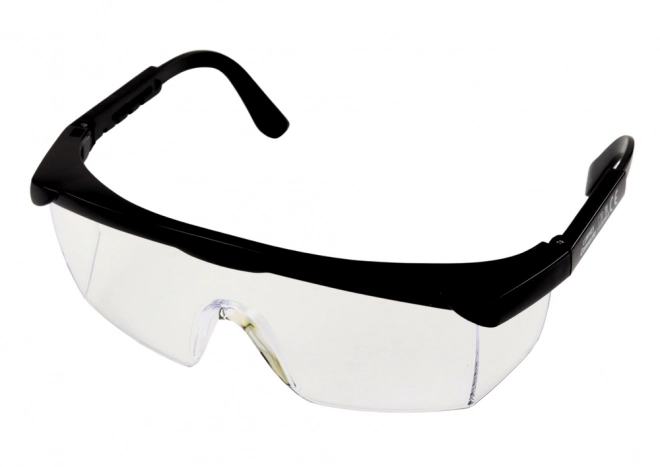 Lunettes de protection avec branches ajustables noires