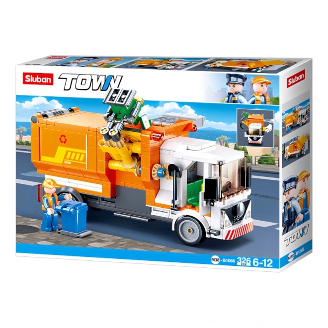 Sluban Town M38-B1066 Camion de Poubelle