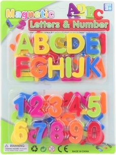 Lettres et chiffres magnétiques pour enfants