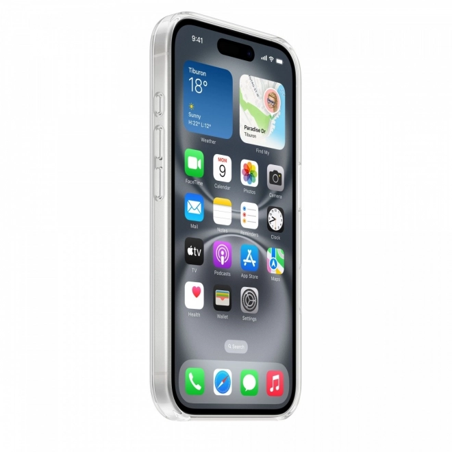 Coque transparente avec MagSafe pour iPhone 16