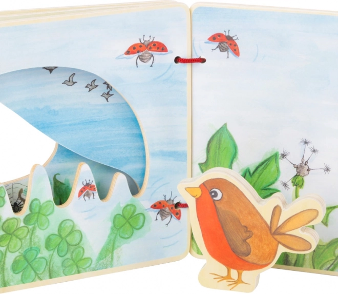 Figurines interactives abeille et oiseau