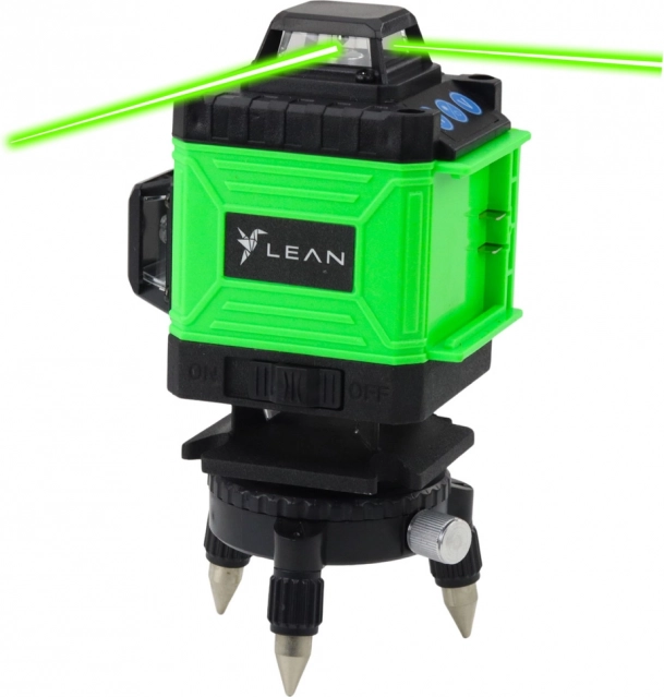 Niveau laser 4D 16 lignes avec lumière verte