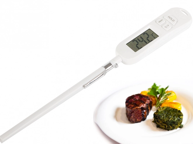 Thermomètre de cuisine numérique avec écran LCD