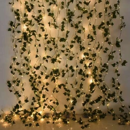 Lierre artificiel avec éclairage LED Gardlov
