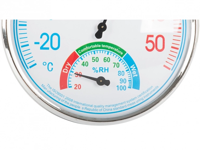 Hygromètre d'intérieur analogique avec thermomètre