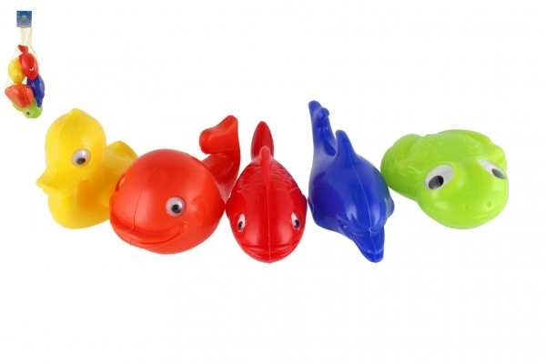 Ensemble de jouets en plastique pour l'eau pour les tout-petits 5 pcs