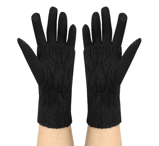 Gants tactiles R6413 - noirs