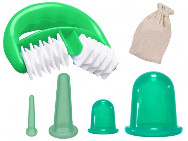 Ensemble de massage chinois en silicone