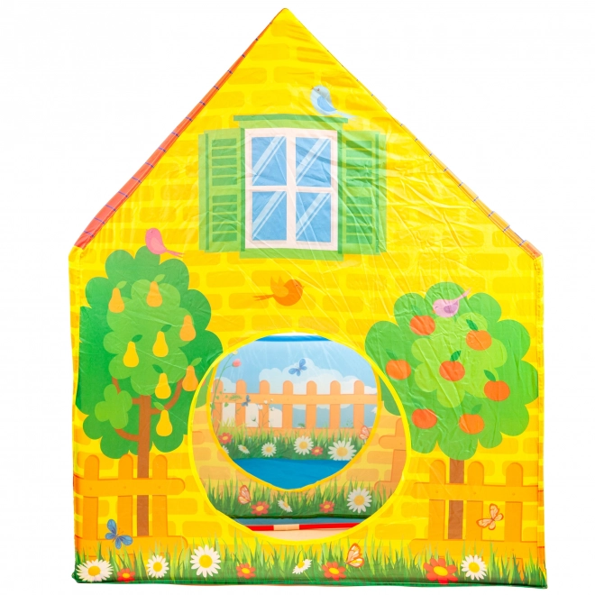 Tente pour enfants ferme de village